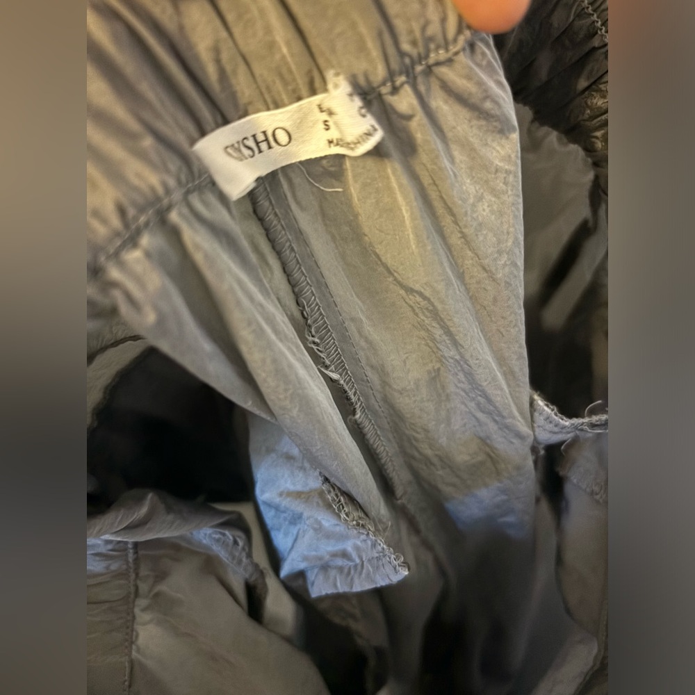 Oysho small grey cargo parachute pants - Picture 8 of 8